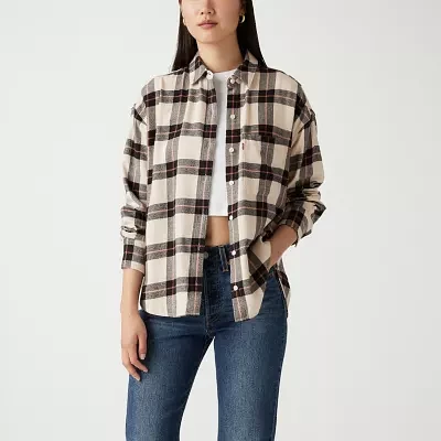 Levi's Henri Flannel Womens Long Sleeve Flannel Shirt