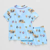 Little & Big Girls Bluey 2-pc. Pajama Set