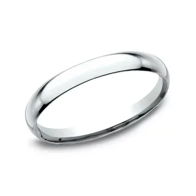 Womens 10K Gold 2MM Comfort-Fit Wedding Band