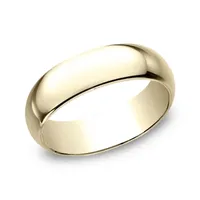 7MM 10K Gold Wedding Band