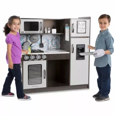 Melissa & Doug Chef'S Kitchen - Charcoal Play Kitchen