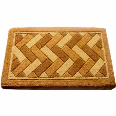 Geo Crafts Imperial Geometric Coir Doormat