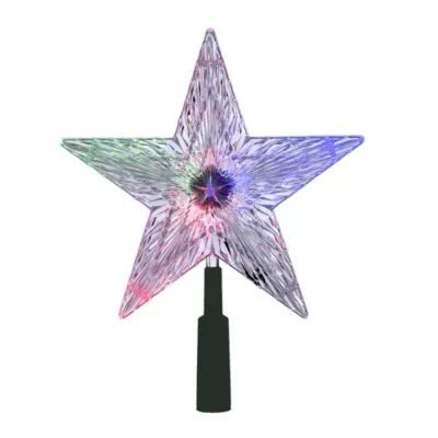 Kurt Adler 8.5" Color-Changing Star Led" Christmas Tree Topper