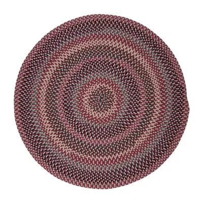Colonial Mills Traditions Bordered Braided Reversible Indoor Round Accent Rug