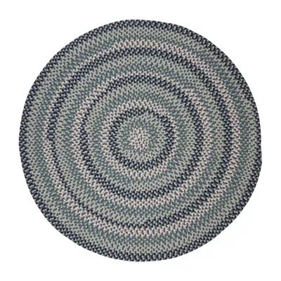 Colonial Mills Traditions Bordered Braided Reversible Indoor Round Accent Rug