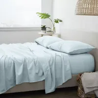 Casual Comfort™ Premium Ultra Soft Thatch Pattern Microfiber Wrinkle Free Sheet Set