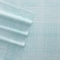 Casual Comfort™ Premium Ultra Soft Thatch Pattern Microfiber Wrinkle Free Sheet Set