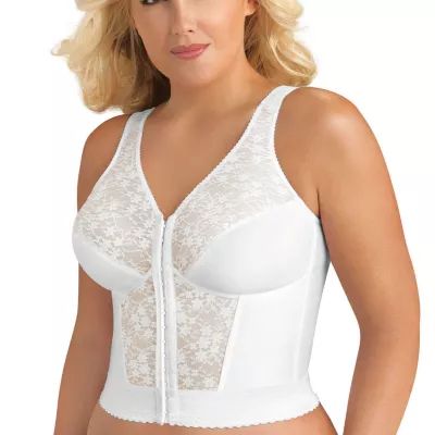 Exquisite Form Fully Longline Unlined Wireless Full Coverage Bra 5107565