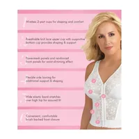 Exquisite Form Fully Longline Unlined Wireless Full Coverage Bra 5107565