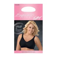 Exquisite Form® Women's FULLY Slimming Wireless Full-Coverage Bra with Back Closure & Lace- 5100548