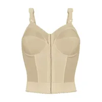 Exquisite Form®  Women's FULLY Slimming Wireless Back & Posture Support Longline Bra with Front Closure- 5107530