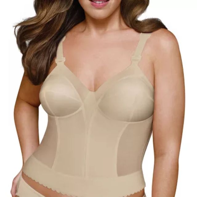 Exquisite Form® Women's FULLY Wireless Cotton Back & Posture Support Bra  with Front Closure Lace- 5100531