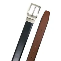 Collection By Michael Strahan Mens Reversible Belt