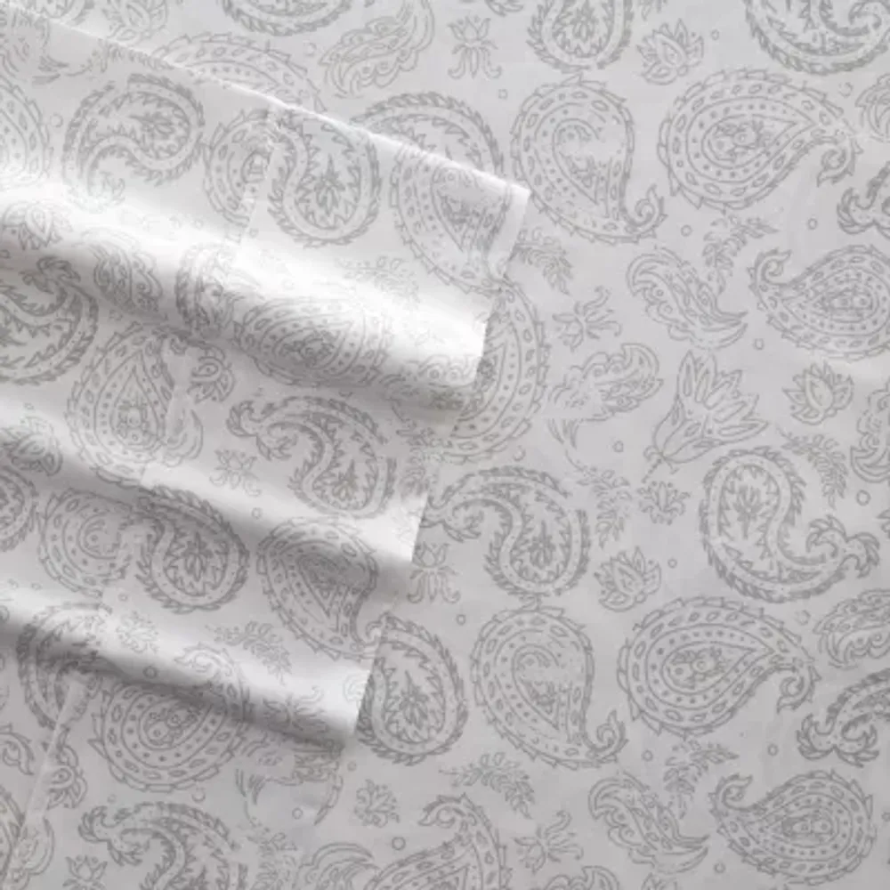 Casual Comfort™ Premium Ultra Soft Coarse Paisley Pattern Sheet Set