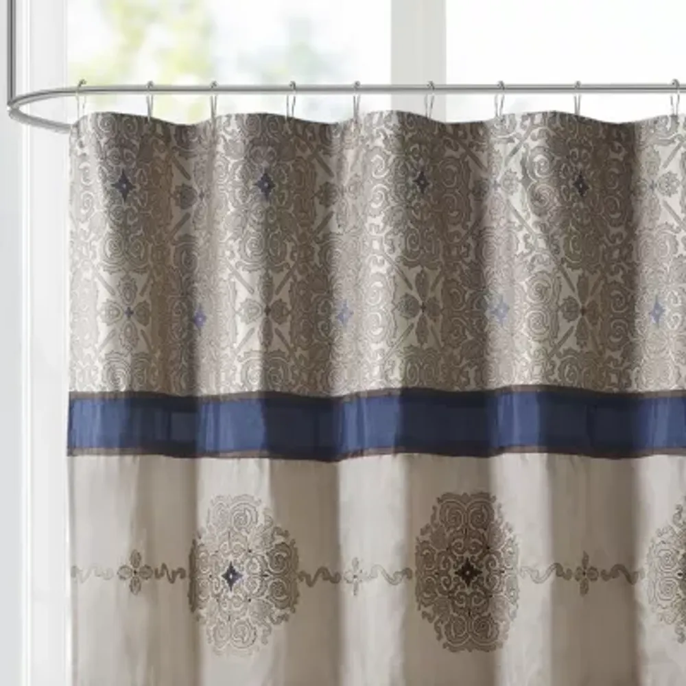 Madison Park Blaine Shower Curtain