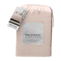 Casual Comfort Pinch Pleat Duvet Cover Set