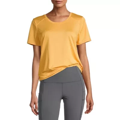 Xersion Womens Round Neck Short Sleeve T-Shirt