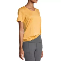 Xersion Womens Round Neck Short Sleeve T-Shirt