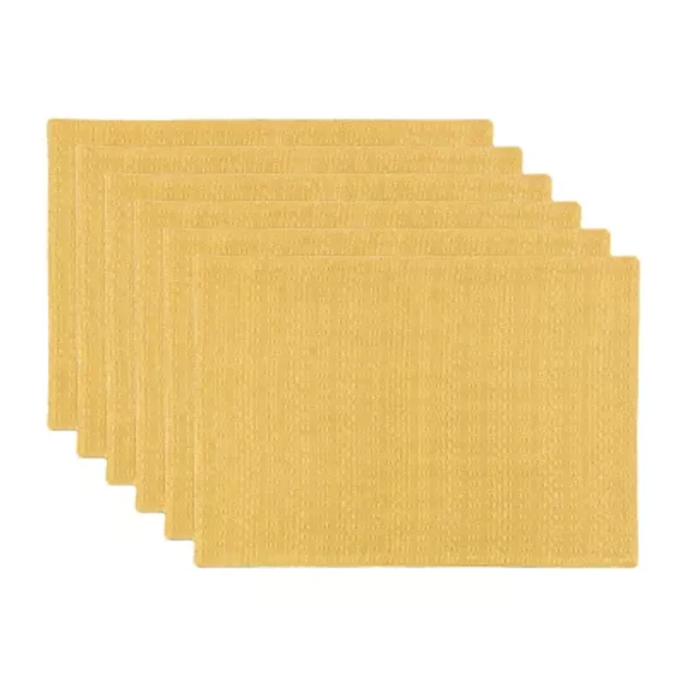 Design Imports Apricot Veriegrated 6-pc. Placemats