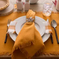 Design Imports Solid Pumpkin Spice 6-pc. Placemat