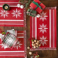 Design Imports Nordic Snowflake 4-pc. Placemats