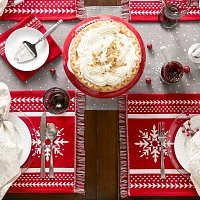 Design Imports Nordic Snowflake 4-pc. Placemats