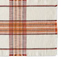 Design Imports Pumpkin Spice Plaid 6-pc. Placemat