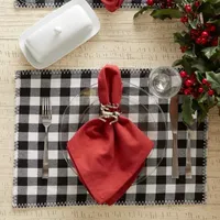 Design Imports Christmas Buffalo 6-pc. Placemat