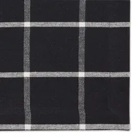 Design Imports Black Check 6-pc. Table Linen Set