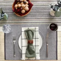 Design Imports Chambray Fine Ribbed 6-pc. Placemat