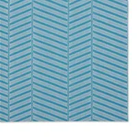 Design Imports Storm Blue Textured Twill Weave 6-pc. Placemats