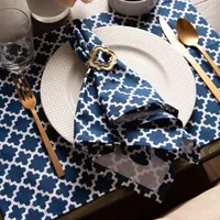 Design Imports Nautical Blue Lattice 6-pc. Placemats