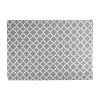 Design Imports Gray Lattice 6-pc. Placemats