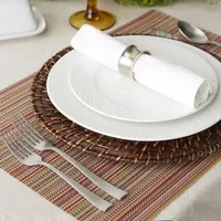 Design Imports Tango Red Stripe 6-pc. Placemats