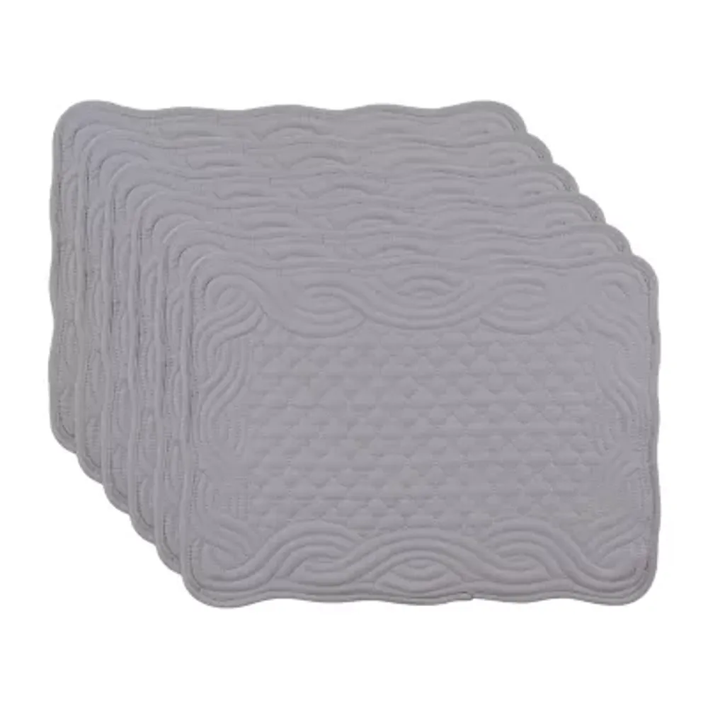 Design Imports Quilted Farmhouse 6-pc. Placemats