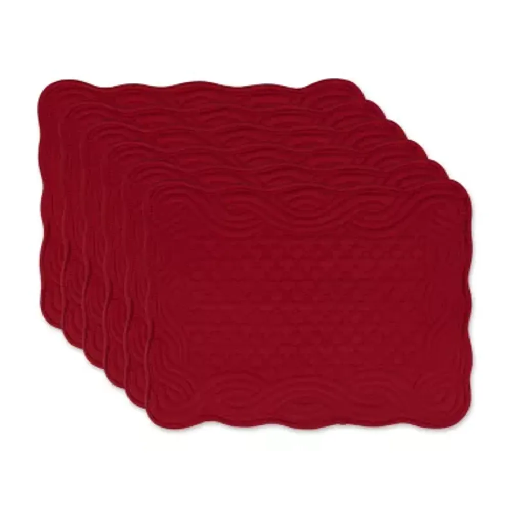 Design Imports Quilted Farmhouse 6-pc. Placemats