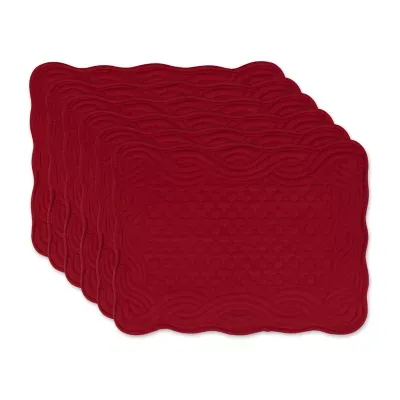 Design Imports Quilted Farmhouse 6-pc. Placemats