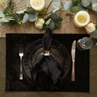 Design Imports Velvet 4-pc. Placemats