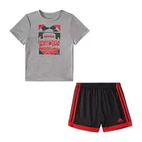 adidas Baby Boys 2-pc. Short Set