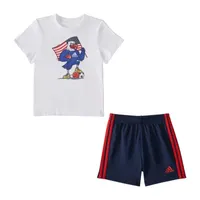 adidas Baby Boys 2-pc. Short Set