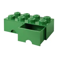 LEGO Storage Brick Drawer 8 Dark Green