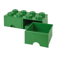 LEGO Storage Brick Drawer 8 Dark Green