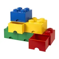 LEGO Storage Brick Drawer 4 Bright Blue