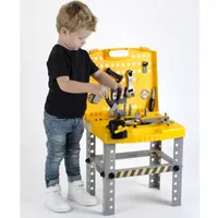 Cat Foldable Workbench - Transportable Tool Shop Kids Pretend Play Tool Play Set