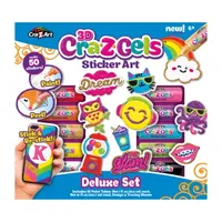 Cra-Z-Art Cra-Z-Gels Deluxe Rainbow Sticker Art Set