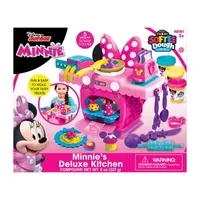 Cra-Z-Art Softee Dough Minnie Deluxe Kitchen - Multi-Color Dough 15-pc. Dough