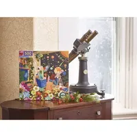 Eeboo Piece And Love Bookstore Astronomers 500 Piece Adult Square Jigsaw Puzzle Puzzle