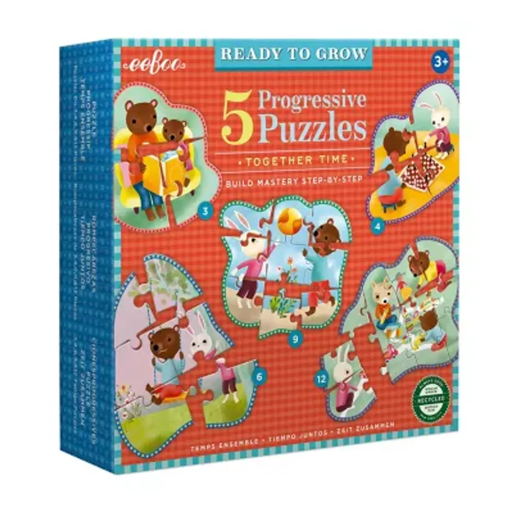 Eeboo Ready To Grow - Together Time P. Puzzle Puzzle