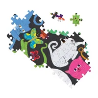 Eeboo Piece And Love Cats At Work  1000 Piece Square Adult Jigsaw Puzzle Puzzle