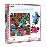 Eeboo Piece And Love Cats At Work  1000 Piece Square Adult Jigsaw Puzzle Puzzle